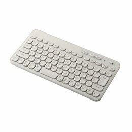 ☆エレコム Bluetoothミニキーボード アイボリー TK-CM10BMKIV