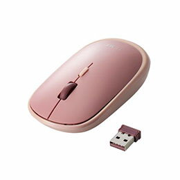 ☆エレコム ILMF 2.4GHz無線 薄型マウス ピンク M-TM10DBPN-IL