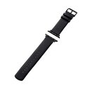 ☆エレコム Apple Watch用ソフトレザーバンド ブラック AW-45BDLBK