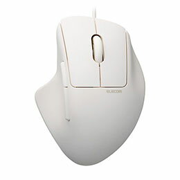 ☆エレコム 有線接続Sサイズマウス SHELLPHA チルト機能付き7ボタン ホワイト M-SH31UBSKWH