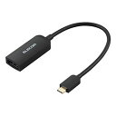 ☆エレコム USB Type-C(TM) - DisplayPort(TM)変換アダプター 1ポート ブラック AD-CDPBK3(2)