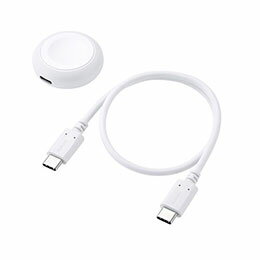 ☆エレコム Apple Watch磁気充電アダプター(高速充電/ポートタイプ) ホワイト MPA-AWCDFCQWH
