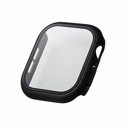 ☆エレコム Apple Watch Series 10 (46mm) フルカバーケース プレミアムガラス 高透明 ブラック AW-24AFCGBK ☆エレコム Apple Watch Series 10 (46mm) フルカバーケース プレミアムガラス 高透明 ブラック AW-24AFCGBK
