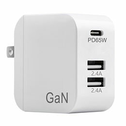 ☆bitstrong GaN マルチタイプ 3ポート USB充電アダプター ホワイト BS-JAC2032 ☆bitstrong GaN マルチタイプ 3ポート USB充電アダプター ホワイト BS-JAC2032