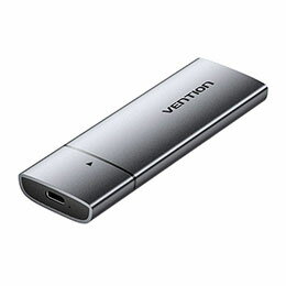☆VENTION USB C エンクロージャー for M.2 SATA SSDs グレー KP-6156