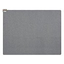 ☆MORITA ホットカーペット 電気カーペット 約235×195cm (3畳相当) グレー TMC-300