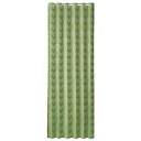 ☆サンスマイル 間仕切りサッとパタパタ省エネカーテン 95×205cm 花柄 グリーン SNSM-86939