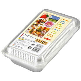 フィリーング フードパックミニ 10枚入フィリーング フードパックミニ 10枚入商品サイズ(約) : 165×100×30mm ポリスチレン 生産国 : 日本