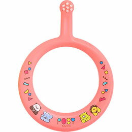 ☆【5セット】 ファイン POSY リング歯ブラシ(コーラルレッド) PRG-50RX5