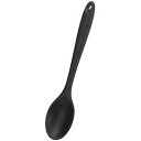 ☆【5セット】 パール金属 TOUCH シリコーンスプーン 小 BLACK G-5092X5