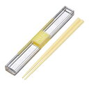 ☆【5セット】 岩崎工業 とっても強いケース入り18cm箸 イエロー H-590YEX5