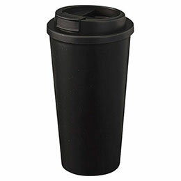 ☆ダブルウォールタンブラー550ml(コーヒー配合タイプ) 2層構造・約550ml・約φ92×176mm ブラック 22549406