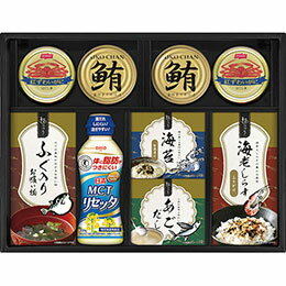 ☆日清 日清MCTリセッタ&和風詰合せ 鮪油漬けフレーク・ニッスイ紅ずわいがにほぐし身・日清MCTリセッタ・あごだし・海苔茶漬け ほか L9063579