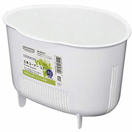 ☆岩崎工業 クッキンパル 三角コーナー L ホワイト K-1344-WH