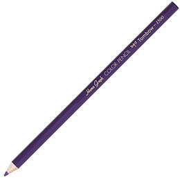 ☆トンボ鉛筆 色鉛筆 1500単色 すみれいろ 1ダース(12本) Tombow-1500-19