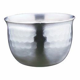 ☆田辺金具 華 ぐいのみ 60ml 槌目 艶消し(シルバー) TK-2754