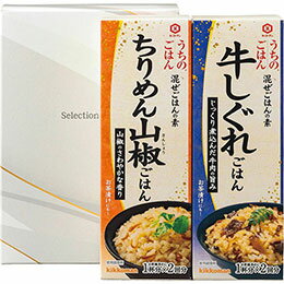 ☆【5セット】 キッコーマン うちのごはんギフトセット 混ぜごはんの素牛しぐれごはん(37g×2袋)・混ぜごはんの素ちりめん山椒ごはん(27g×2袋)×各1 B1034584X5