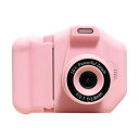 ☆SaiEL キッズカメラ 撮ったらその場ですぐにプリントできる・初めてのカメラにぴったり ピンク SLI-KDC01-PK(2)