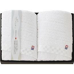 ☆しろきらり フェイスタオル2P 【フェイスタオル(33×75cm)×2枚】 FUJI-615603540