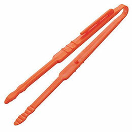 ☆田辺金具 おやつトング オレンジ TK-1597