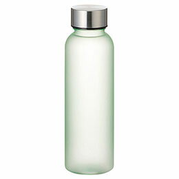 ☆【5本セット】 目盛り付フロストボトル360ml 定期的な水分補給を促す容量目盛り付 グリーン 22557307X5