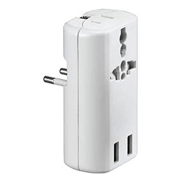 ☆YAZAWA 海外用マルチ変換プラグ USB付3.1A 白 HPM83AWH ☆YAZAWA 海外用マルチ変換プラグ USB付3.1A 白 HPM83AWH