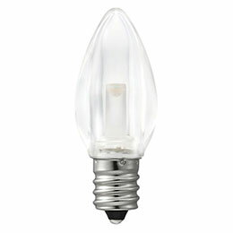 ☆YAZAWA LEDローソク球電球色 E12 クリア LDC1LG20E12C