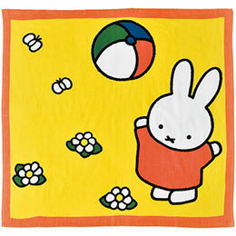 ☆ミッフィー 楽しいボールあそび 湯上げタオル 約90×90cm C6074649