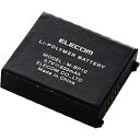 ☆エレコム 交換用バッテリーパック ブラック M-BP10