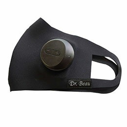 ☆KALOS BEAUTY Mask de kirei マスク型EMS美顔器 ほうれい線にアプローチ ブラック DB-MK701-B