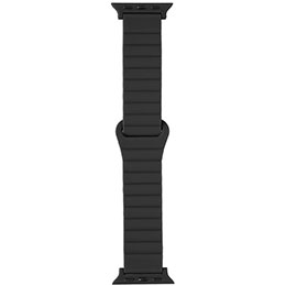 ☆LEPLUS NEXT Apple Watch 38/40/41/42mm バンド CORVIN マグネットシリコンバンド ブラック LN-AW41B02BK