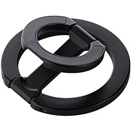 ☆LEPLUS NEXT MagSafe対応 スマートフォンリング MAGTUS Ring W-Magnet ブラック LN-SMRG11BK