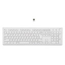 ☆MCO “超静音”無線静音フルキーボード 日本語109キー ホワイト FKB-R249W