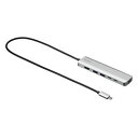 ☆サンワサプライ 8K対応 USB Type-C ドッキングステーション シルバー USB-DKM9S