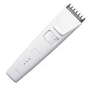☆TESCOM ヘアカッター 幅広いヘアスタイルに対応 ボウズからショートスタイルまで実現 ホワイト TT390B-W