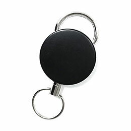 ☆リッチボンド TIGER Dカン・キーバックワイヤー 60cm 便利なベルトクリップ付き KW-2533