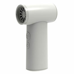 ☆ナカバヤシ 電動エアダスターJET mini充電式 ホワイト 軽量コンパクトでコードレス 持ち運びに便利な電動エアダスター DAD-301WH