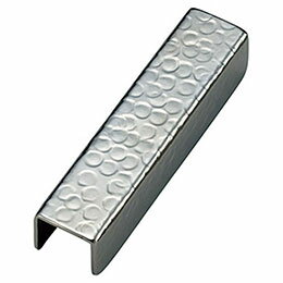 ☆ヤマコー 用美 業務用 ステンレス箸置 スクエア 槌目 yamaco15385