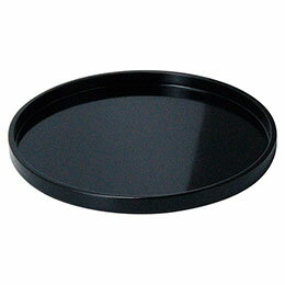 ☆ヤマコー 用美 業務用 木製わっぱ丸トレイ(カシュー黒塗)φ18 yamaco17355