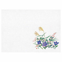 ☆ヤマコー 用美 業務用 遠赤保鮮紙(小)秋草 (100枚入) yamaco64564