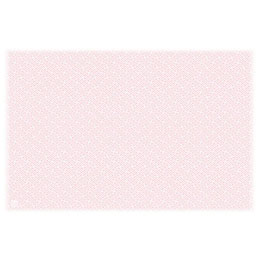 ☆ヤマコー 用美 業務用 尺3奉書和紙懐石まっと 彩り小紋 桃色 (100枚入) yamaco66774