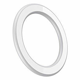 ☆日本トラストテクノロジー 壁面マグネットリング スマホを自在に固定できる ホワイト JT-MAGWAL-WH