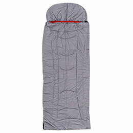 ☆ガマカ工業 MOTTETE PLUS もってて良かった 防災寝袋 日常でから使える災害対策用品 グレー GMK-83-0453-GY