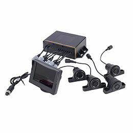 ☆サンコー トラック&建機・フォークリフト用セーフティセンサー 重機接触防止をサポートする超音波センサー PARK25CBK