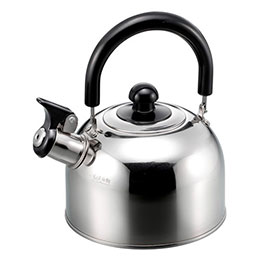 ☆【5個セット】 クレール 笛吹ケトル 1.6L シンプルで使いやすいキッチンウェア CLK-16X5