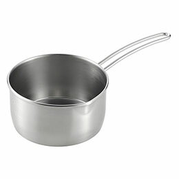 ☆【5個セット】 パルトール オールステンレス製 ミルクパン 14cm あると便利な目盛付 ガス・IH調理器対応 PRT-14MX5