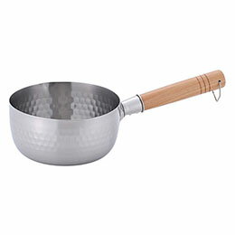 ☆ステンレス雪平鍋16cm 清潔でサビにくい 容量たっぷりの深型設計 ガス火・IH調理器対応 YPS-16