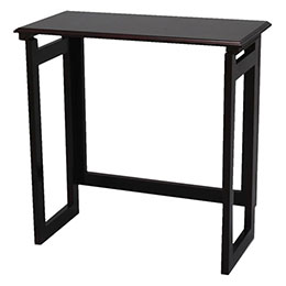 ☆オスマック 折りたたみパタパタ便利机ハイ ブラウン SDG-600