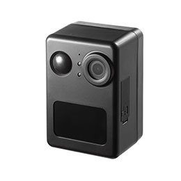 ☆サンワサプライ バッテリー内蔵小型トレイルカメラ セキュリティカメラ ブラック CMS-SC10BK