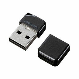 ☆サンワサプライ USB2.0 メモリ 16GB ブラック UFD-P16GBKN